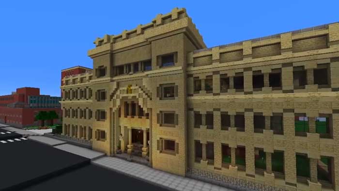 Main Building in Minecraft